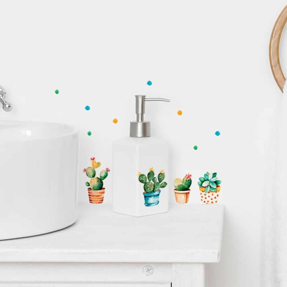 Αυτοκόλλητα Βινυλίου Για Τοίχο Ango Cactus 59615