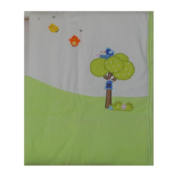 Κουβέρτα Βελουτέ Bebe Stars Little Birds 2016 90x110εκ