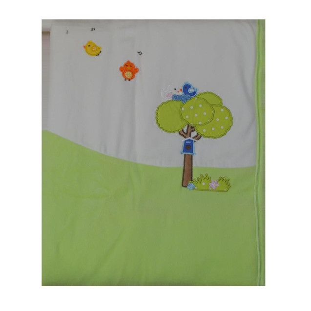 Κουβέρτα Βελουτέ Bebe Stars Little Birds 2016...