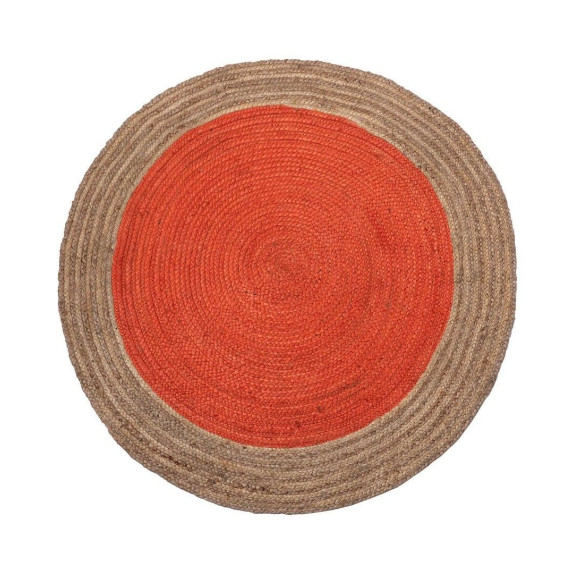 Χαλί Στρόγγυλο Silk Fashion 1705 Teracotta 120cm