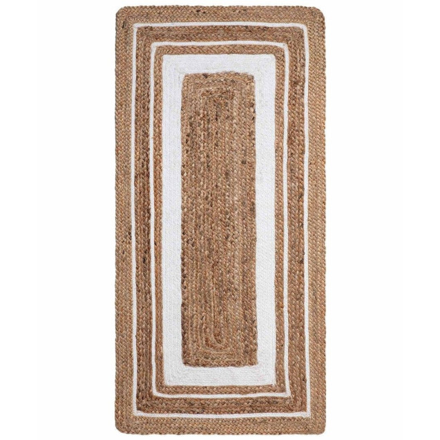 Χαλί Διαδρόμου Silk Fashion 1725 Natural/White...