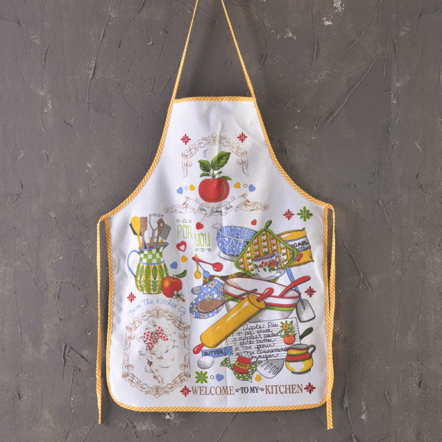 Ποδιά Κουζίνας Αδιάβροxη Rythmos Retro