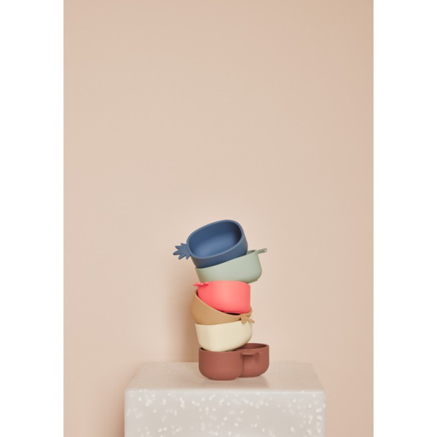 Μπωλ 2 Τεμαχίων Σιλικόνης Φράουλα & Κεράσι Ουου