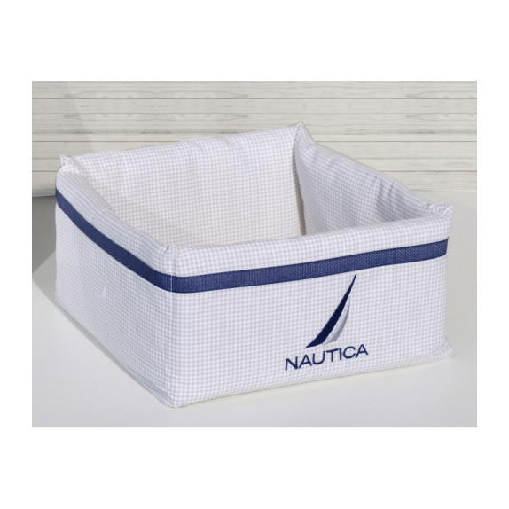 Nautica Des 924 Καλάθι Καλλυντικών  Μπεζ Καρρώ 25X12