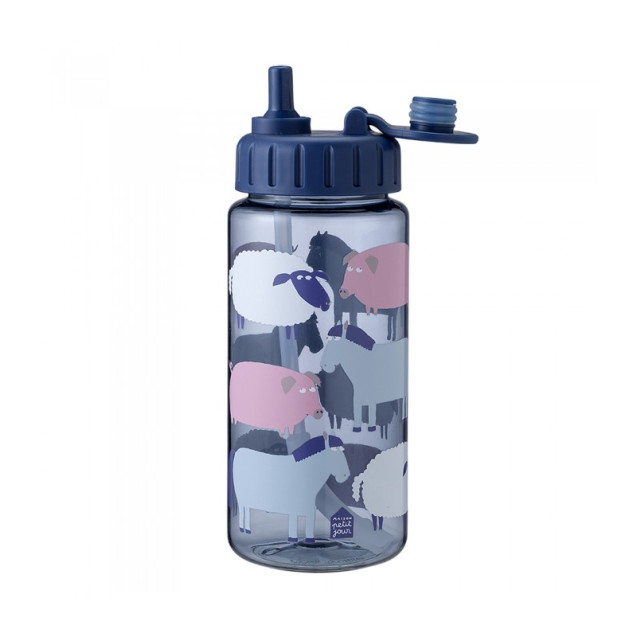 Διαφανο Παγουρι Με Αποσπωμενο Καλαμακι 0,35...