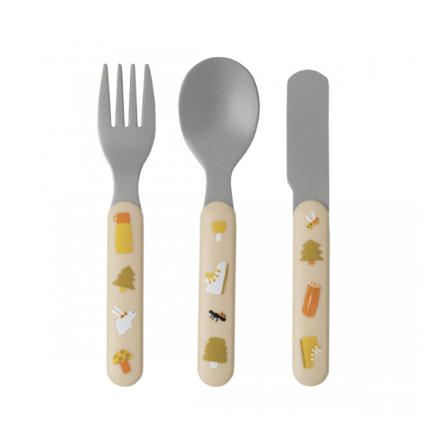 Σετ Κουταλο-Μαχαιρο-Πηρουνο 3 Τεμ Aventure -...