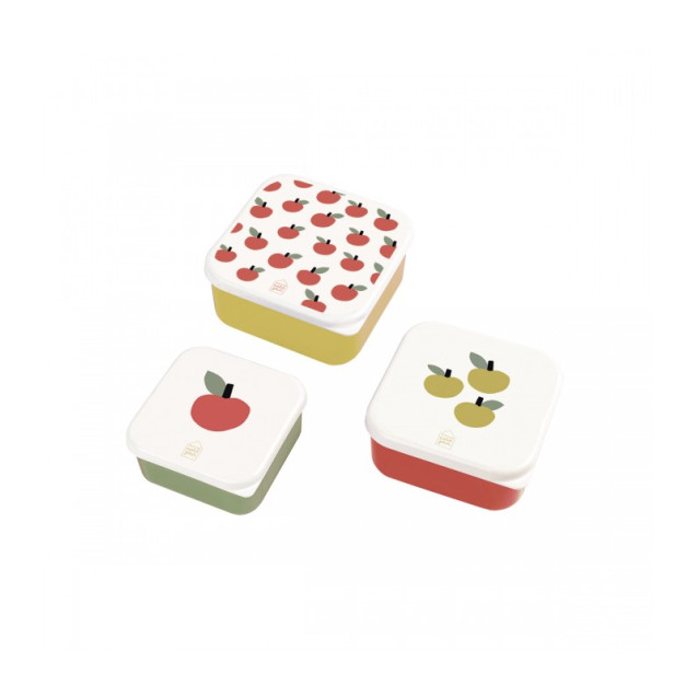 Σετ 3 Φαγητοδοχειων Apple - Petιτ Jour Paris