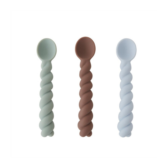 Σετ 3 Κουταλιών Σιλικόνης Mellow Oyoy