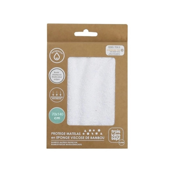 Προστατευτικο Στρωματος 70Χ140 Βαμβοο Trois Kilos Sept