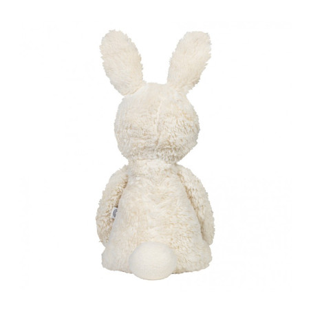 Λούτρινο Carla Rabbit Λευκό Από 100% Οργανικό Βαμβάκι