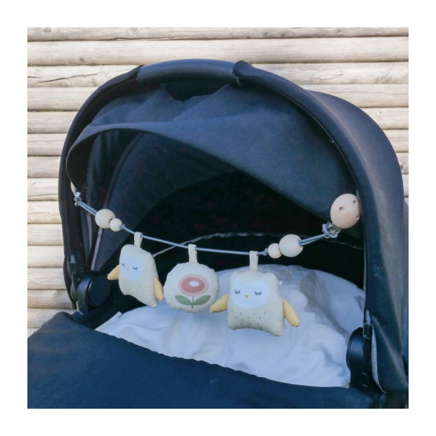 Γιρλάντα Καροτσιού Liv Owl Από 100% Οργανικό...