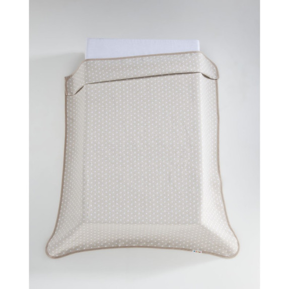 Κουβέρτα Mora Ecology 80Χ110  Mπεζ 65% Βαμβακι & 35%...