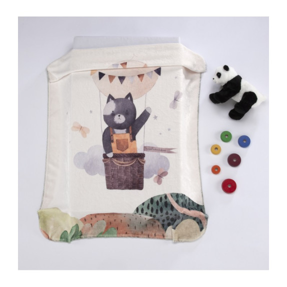 Κουβερτα  Lumpy 80Χ110 Γάτα  100% Pol