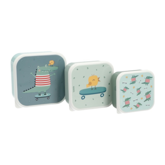 Σετ 3 Φαγητοδοχείων Croc Από Την Tutete