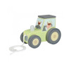 Τρακτέρ Famyard  Pull Along Orange Tree Toys