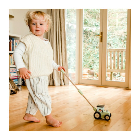 Τρακτέρ Push Along Orange Tree Toys