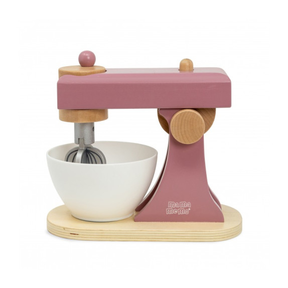 Ξύλινο Μιξερ Ροζ Με Αξεσουάρ Mamamemo