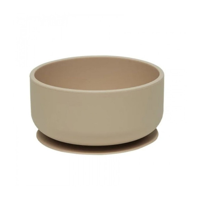 Mπωλ Σιλικόνης Με Βεντούζα Enkei Εκρου Oyoy