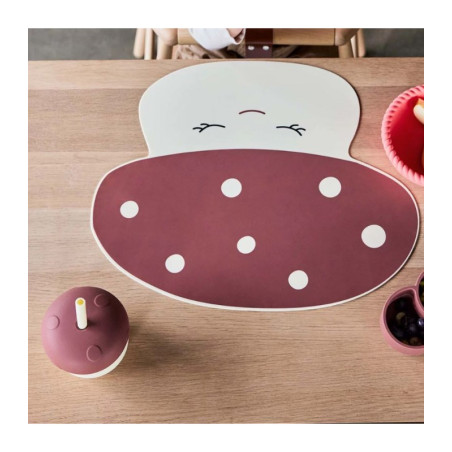 Ποτηρακι Σιλικόνης Μανιτάρι Εκρού / Καφέ