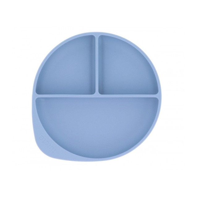 Πιάτο Σιλικόνης Με Βεντούζα Μπλε Της Tutete