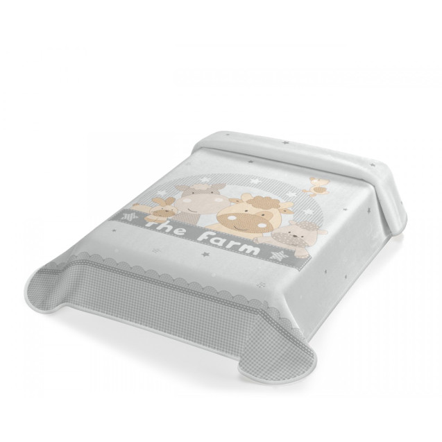 Κουβερτα Ισπανιασ Κουνιας110X140 Belpla Ster...