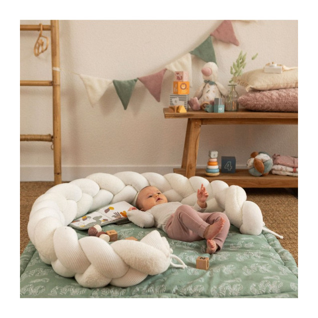 Πλεξούδα Βελουτέ 3Πλης Πλέξης Off White Trois...