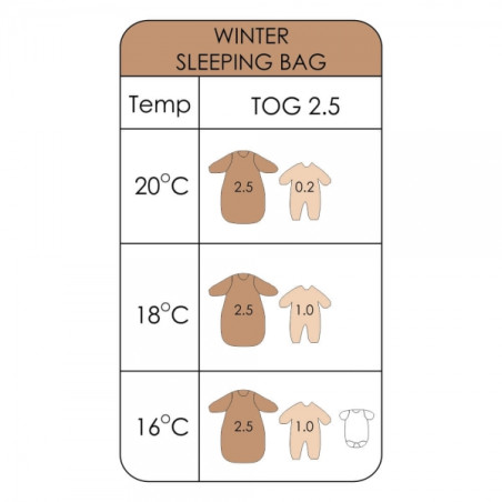 Υπνόσακος με πόδια και αποσπώμενα χέρια Bebe Stars Winter Nature 3159-3  90cm (24-36 months)