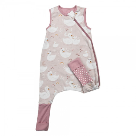 Υπνόσακος με πόδια αμάνικος Bebe Stars Spring/Autumn Swan 3148-3  90cm (24-36 months)