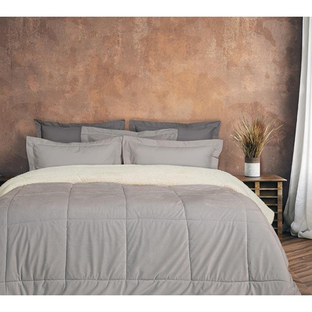 Κουβερτοπάπλωμα Υπέρδιπλο με Sherpa Das Home...