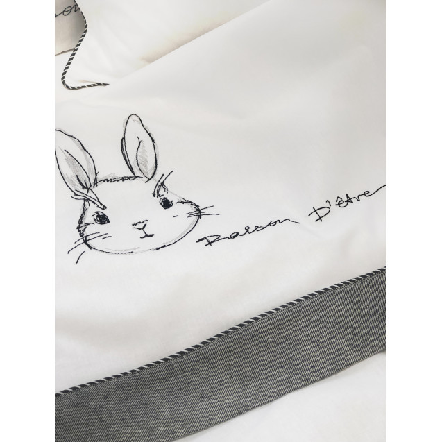 F&L 80X90 Πικε Αγκαλιας "Rabbit De Niro"