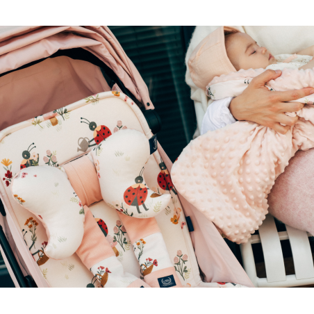 Βρεφικό Μαξιλάρι La Millou Organic Jersey Angel's Wings Mirella Powder Pink