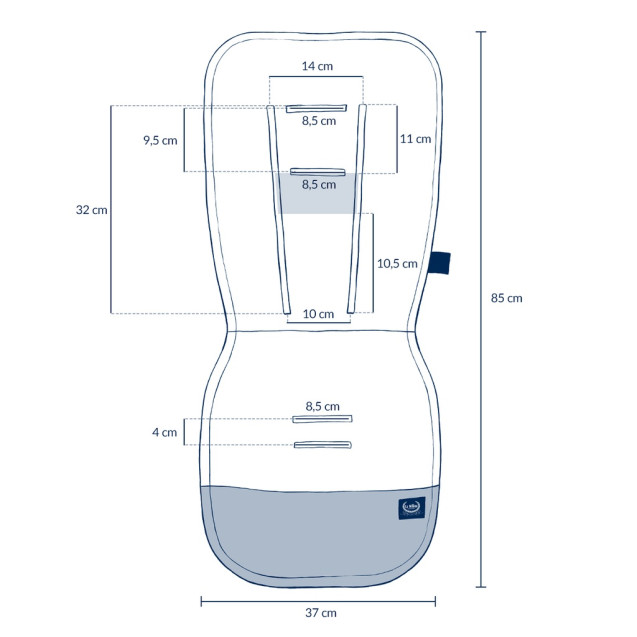 Προστατευτικό Καροτσιού La Millou Organic...