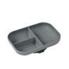 Πιάτο Σιλικόνης Με Χωρίσματα Mineral Grey BR78719