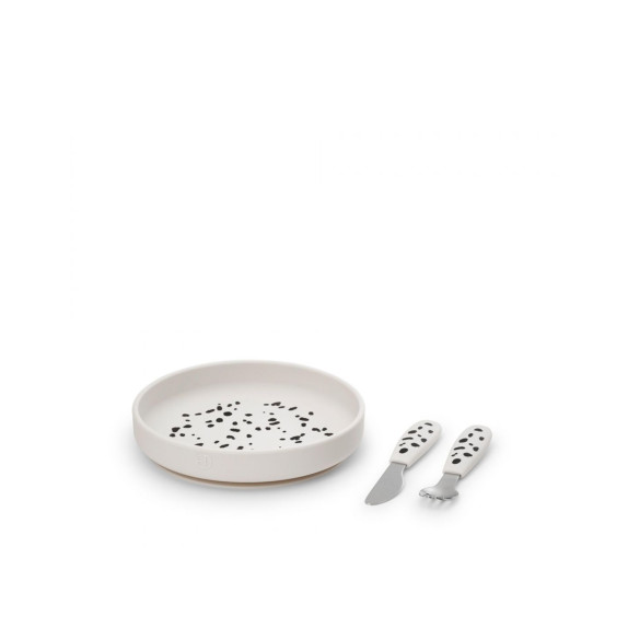 Σετ Φαγητού 2 Τεμαχίων Με Πιάτο Elodie Με Αντιολισθιτική...