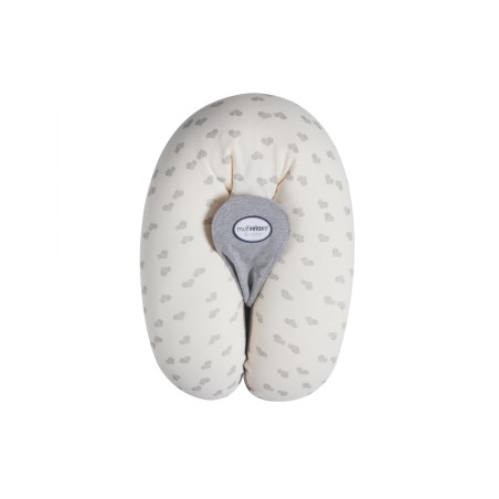 Μαξιλάρι Θηλασμού Εγκυμοσύνης & Ρηλαξ Candide Γκρι Jersey Hearts  BR78184