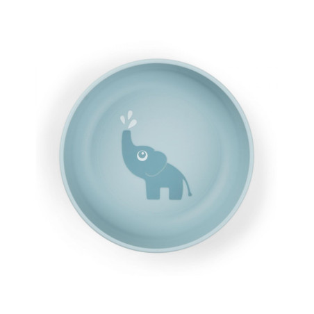 Παιδικό Μπωλ Με Αντιολισθιτική Βάση Happy Clouds Blue BR77710