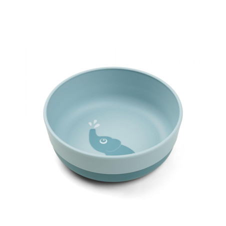 Παιδικό Μπωλ Με Αντιολισθιτική Βάση Happy Clouds Blue BR77710