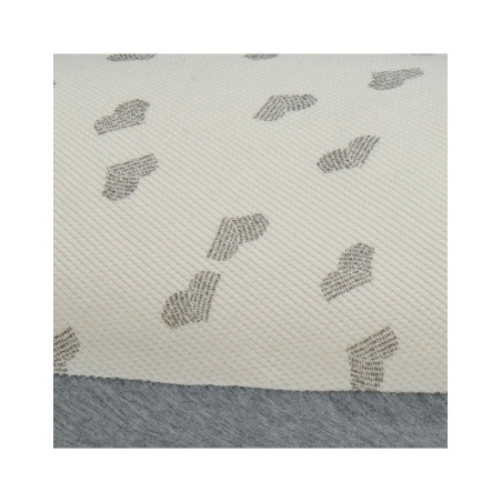 Μαξιλάρι Θηλασμού Χειρός Candide Jersey Grey Hearts BR78185