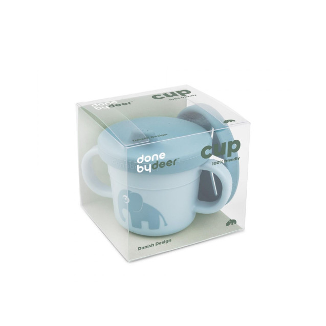 Ποτήρι Done By Deer Με Λαβές Και Στόμιο + Snack...