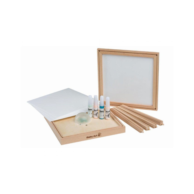 Πορτατίφ Αποτύπωμα Baby Art Family Light Wooden...