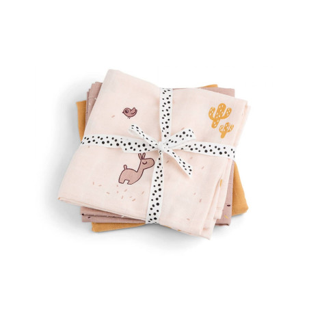 Σετ Πάνες Αγκαλιάς 3 Τεμαχίων Done By Deer Lalee Powder BR76640