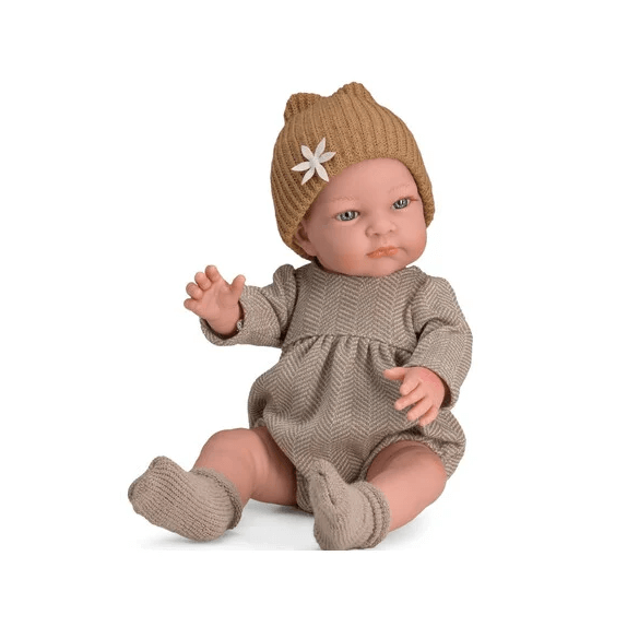 Κούκλα Magic Baby Jenny Με Κορμάκι Και Σκούφο Με Λουλούδι...