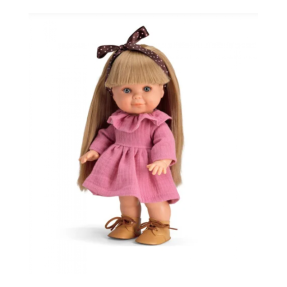 Κούκλα Magic Baby Betty Με Ροζ Φόρεμα Και Κορδέλα Πουά...