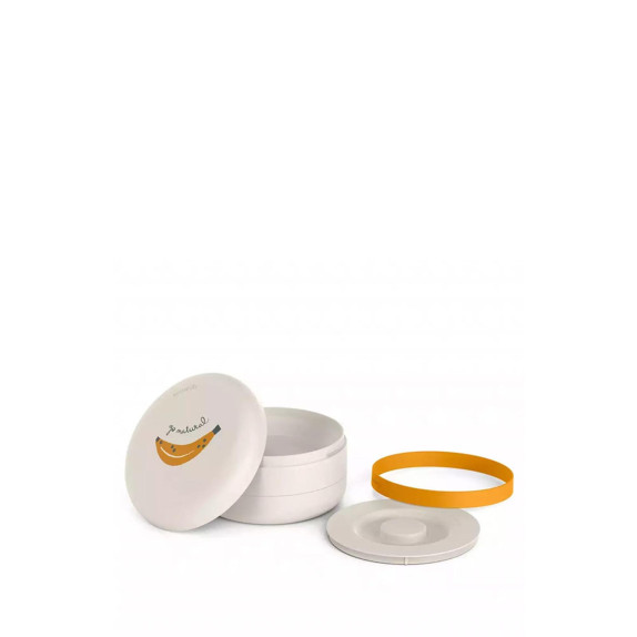 Σετ Πιάτα φαγητού ταξιδιου +4μ Banana Suavinex