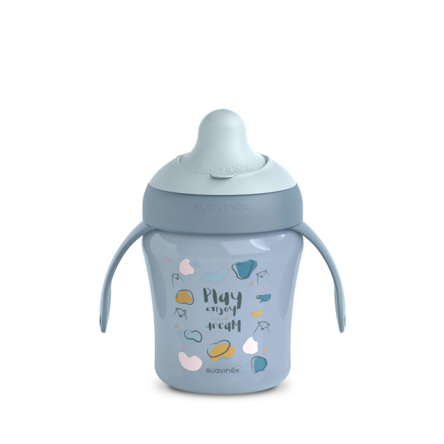 Ποτήρι Εκπαιδευτικό με λαβές 200ml +6μ BEAR...