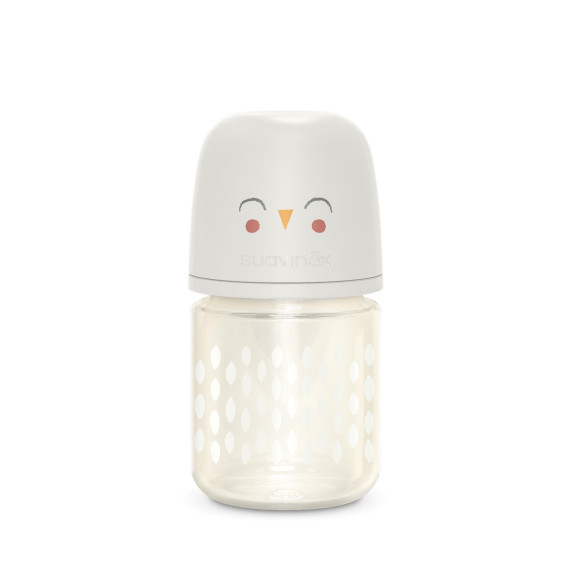 Μπιμπερό Γυάλινο Φυσιολογική θηλή Σιλικόνης SX PRO 120ml...