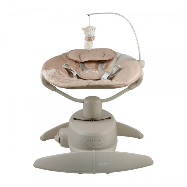 Κούνια ηλεκτρική Bebe Stars Cozy Mocha 254-182