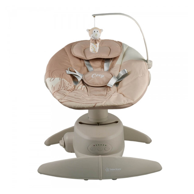Κούνια ηλεκτρική Bebe Stars Cozy Mocha 254-182