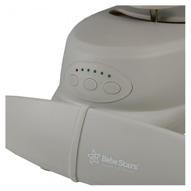 Κούνια ηλεκτρική Bebe Stars Cozy Mocha 254-182