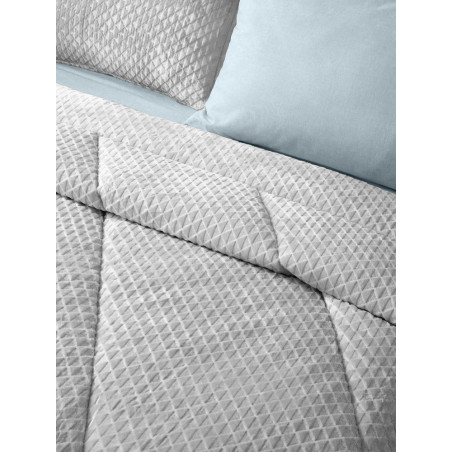 Κουβερτοπάπλωμα Ημίδιπλο Saint Clair Baroque Silver 180x240